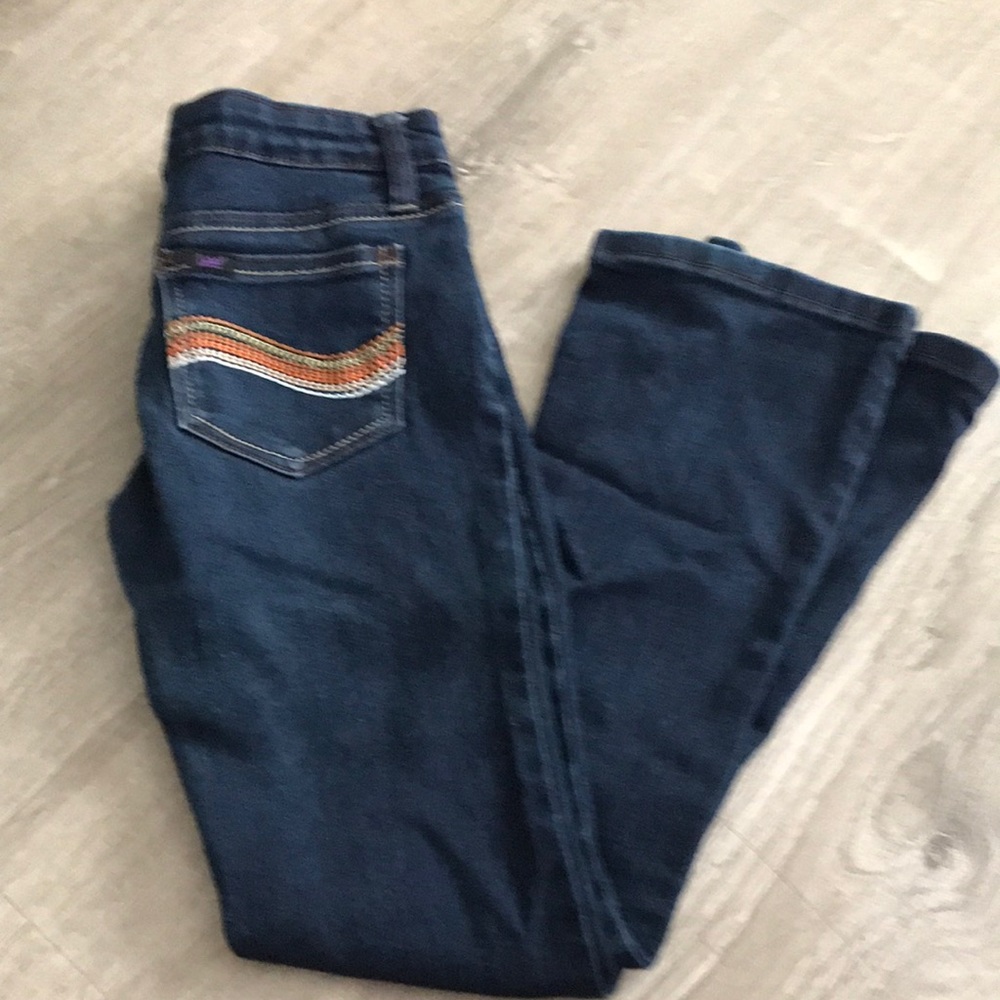 Skinny boot cut jean